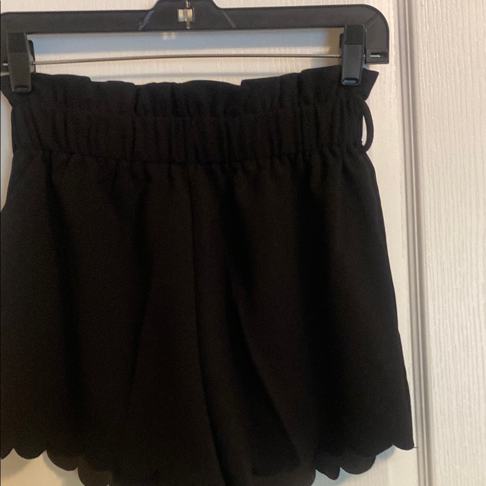 SHEIN Black High Waist Women's Shorts